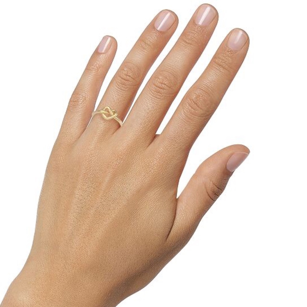 KATE SPADE • Gold Loves Me Knot Ring - Picture 4 of 6